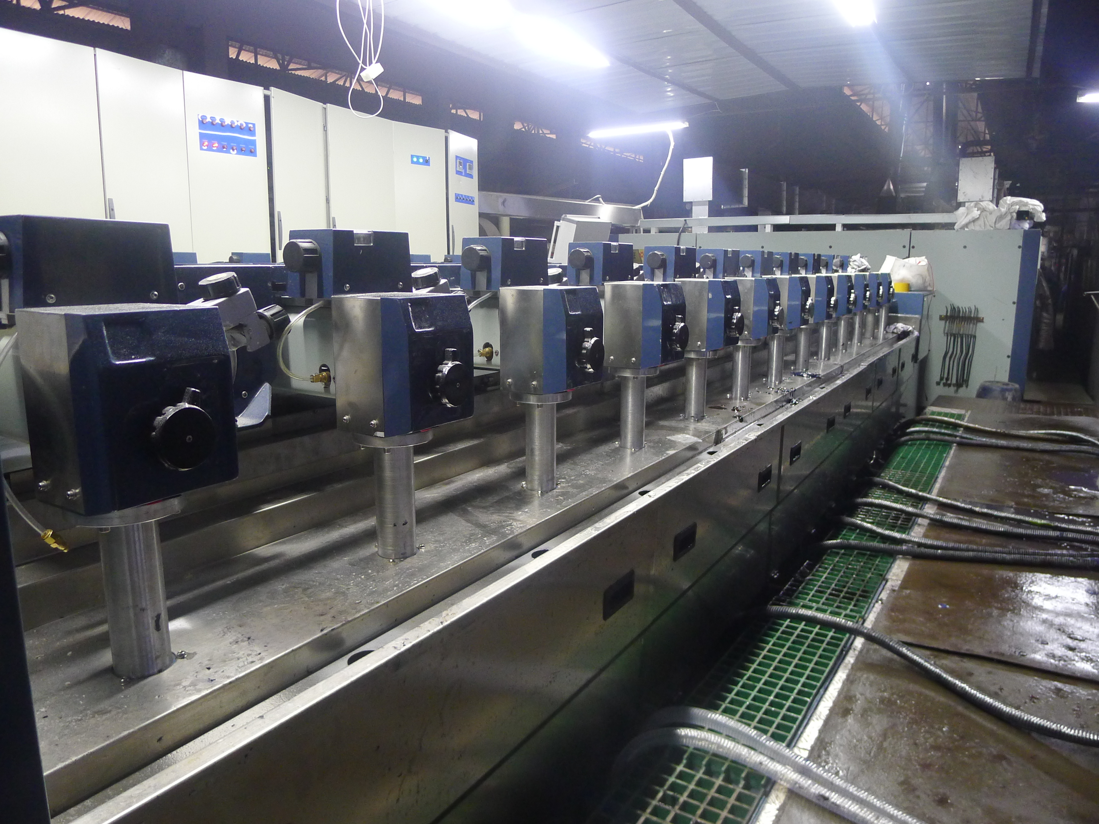 Open Type Rotary Screen Printing Machine Icc Based Color