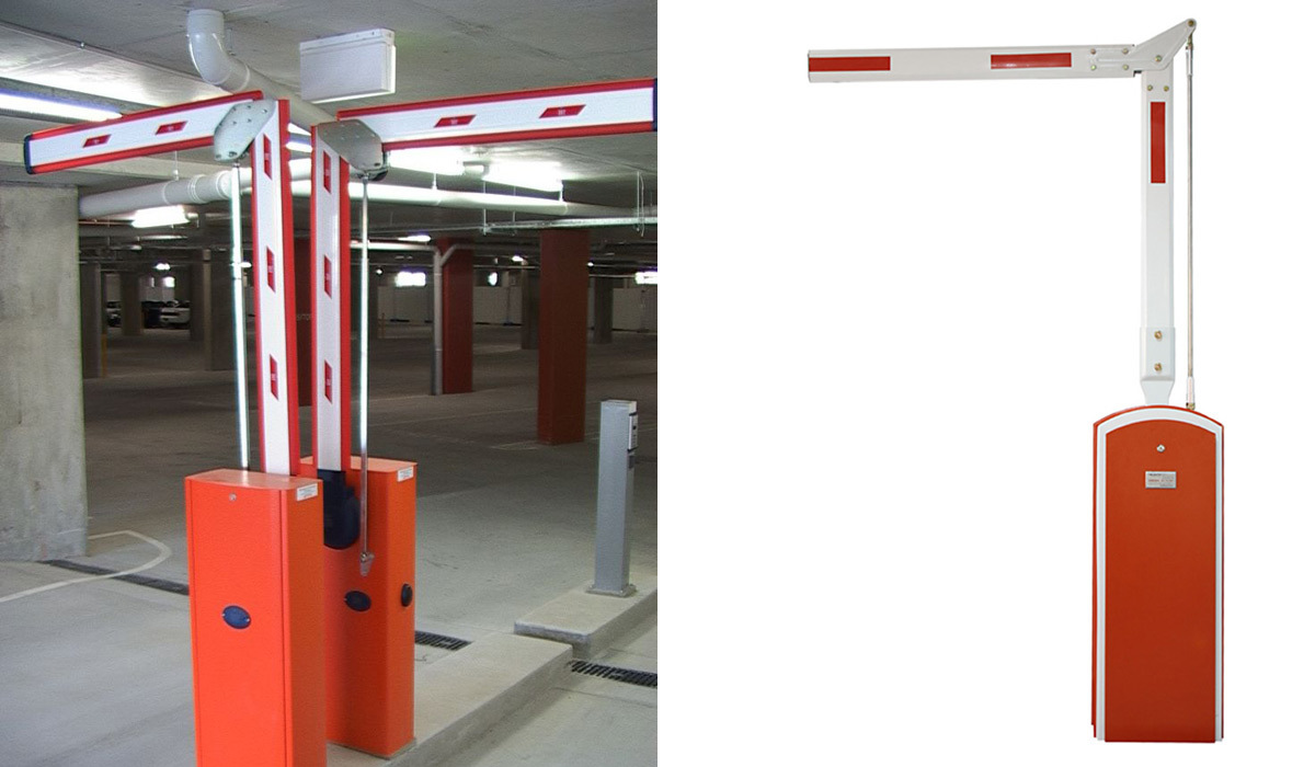 Pedestrian Safety Folding Boom Barriers