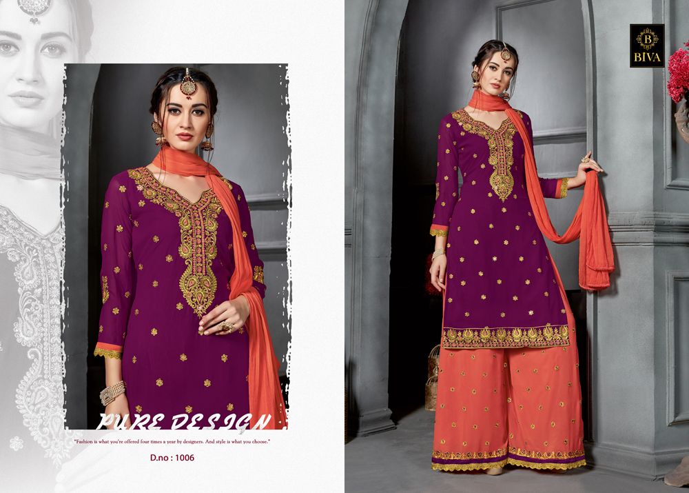 Palazzo Suit - Color: As Per Image
