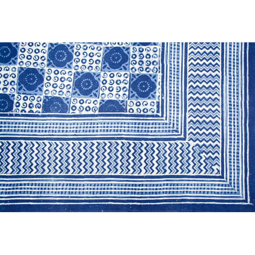 डाबू हैंड ब्लॉक प्रिंटेड बेड कवर