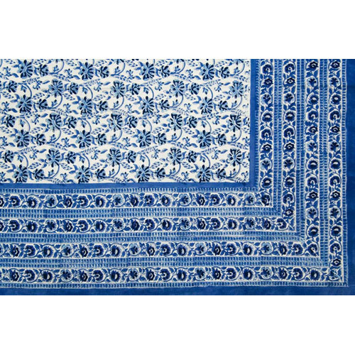 Hand Block Modern Print Bed Cover