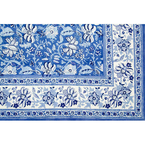 हैंड ब्लॉक आधुनिक प्रिंट बिस्तर कवर