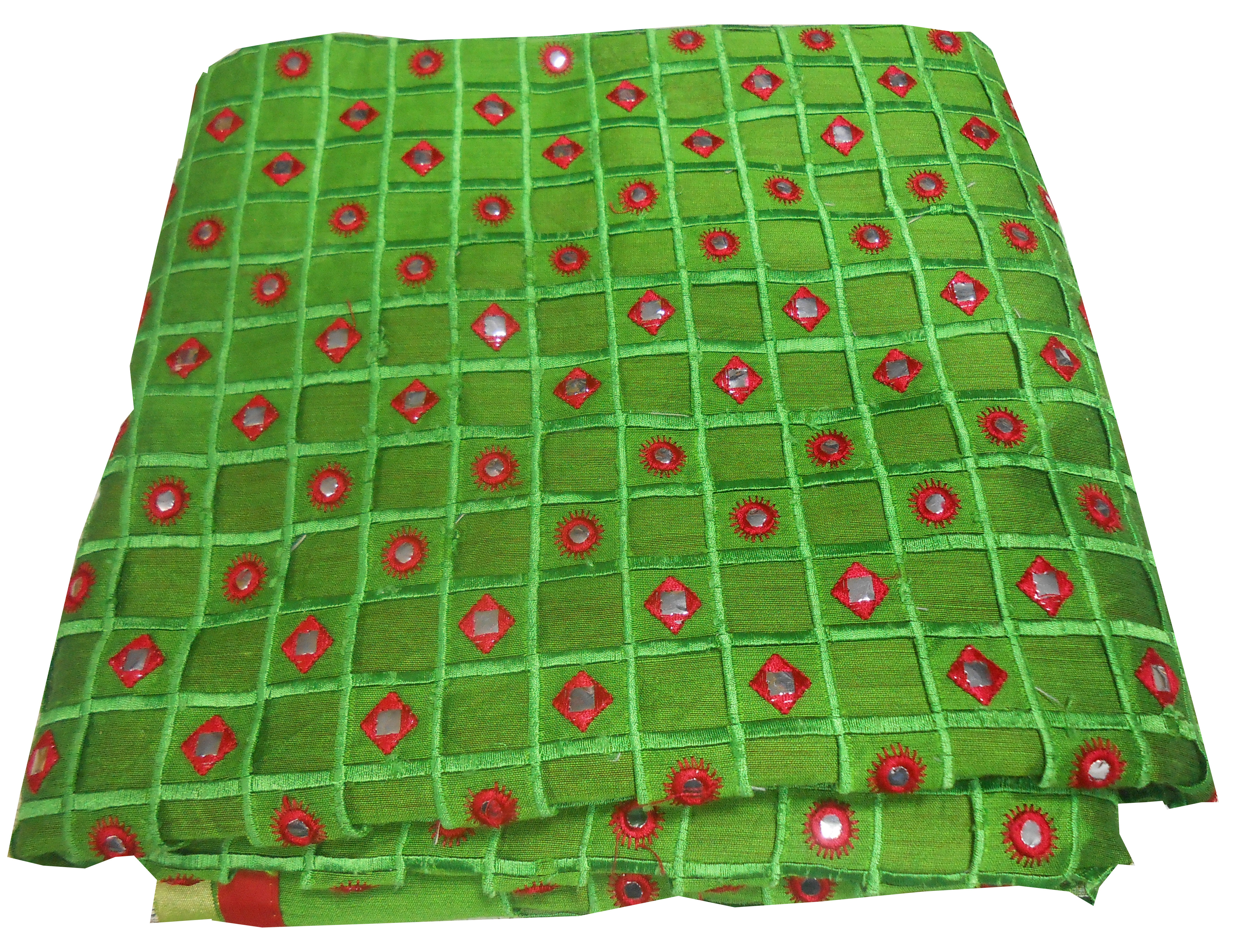 Handlum Cutwork - Cotton Material, Plain Style With Hand Embroidery | Available In All Colors
