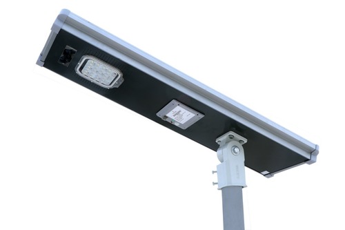 All In One Solar LED Street Light - 20W LED + 60W Solar Panel + 11.1V/23.4AH Li-Ion Battery, 900x560x43mm Dimension, Automatic Switch, 15kg Weight, 1 Year Warranty