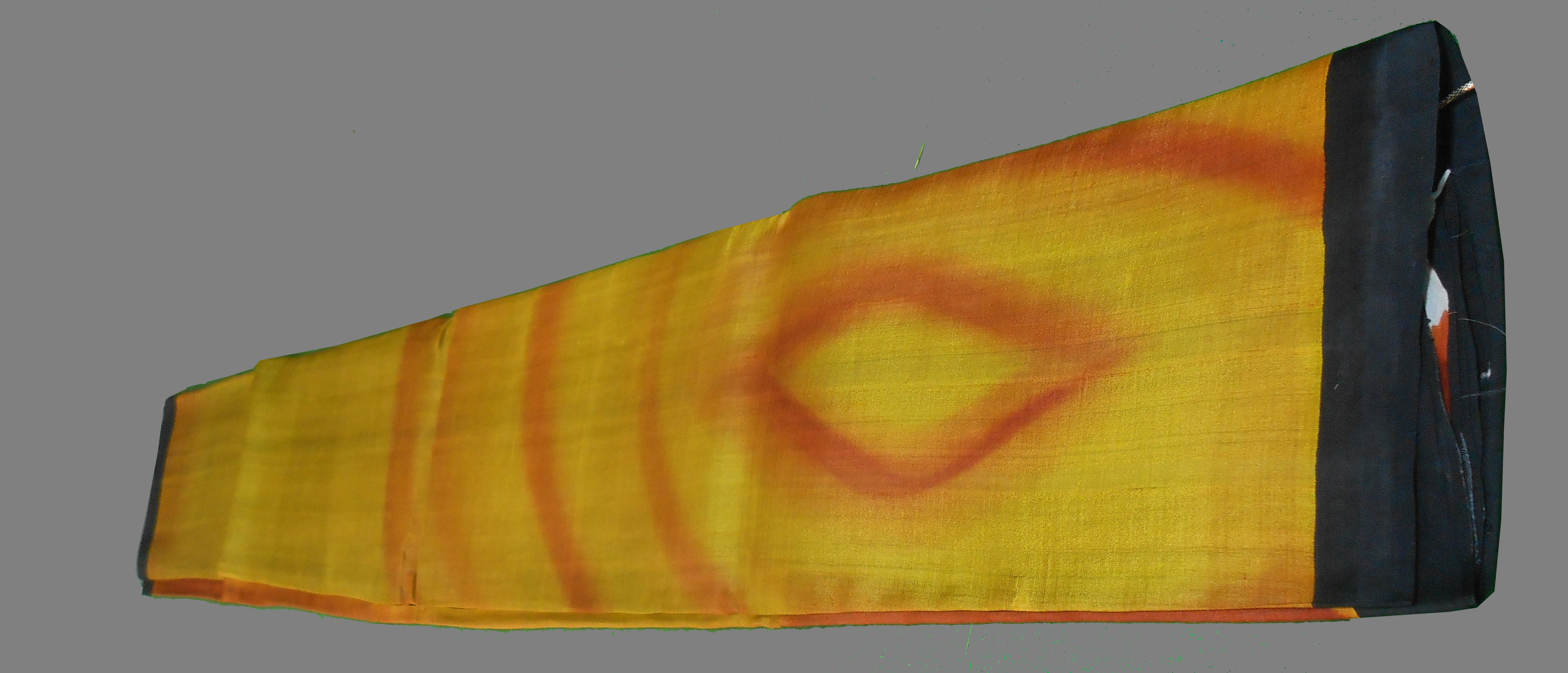 Ladies Silk Saree - Printed Silk Material | Elegant Gray Bengali Style Design