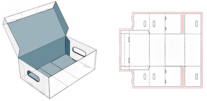 Slipper Packaging Box