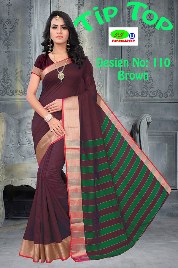 Black Printed Cotton Silk Saree