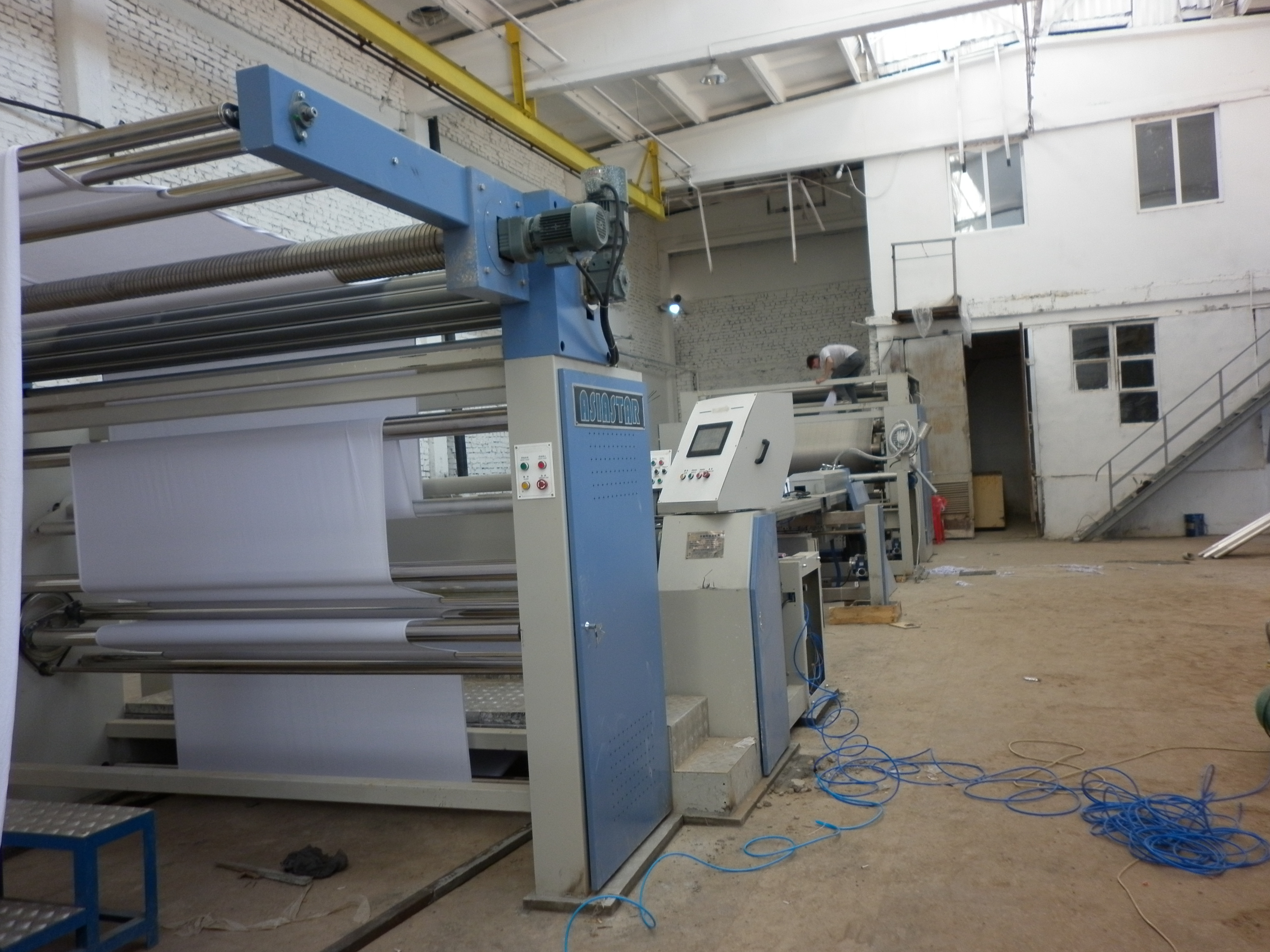 Open Width Compacting Machine Applicable Material: Woven.knitting .Wool