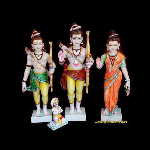 राम दरबार संगमरमर की मूर्ति