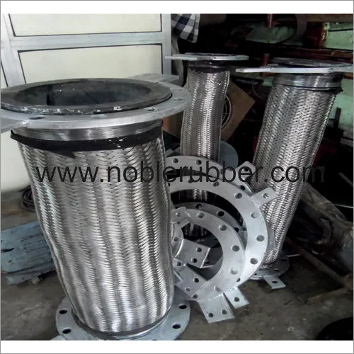 Steel Covered Hose Pipe - Color: Silver