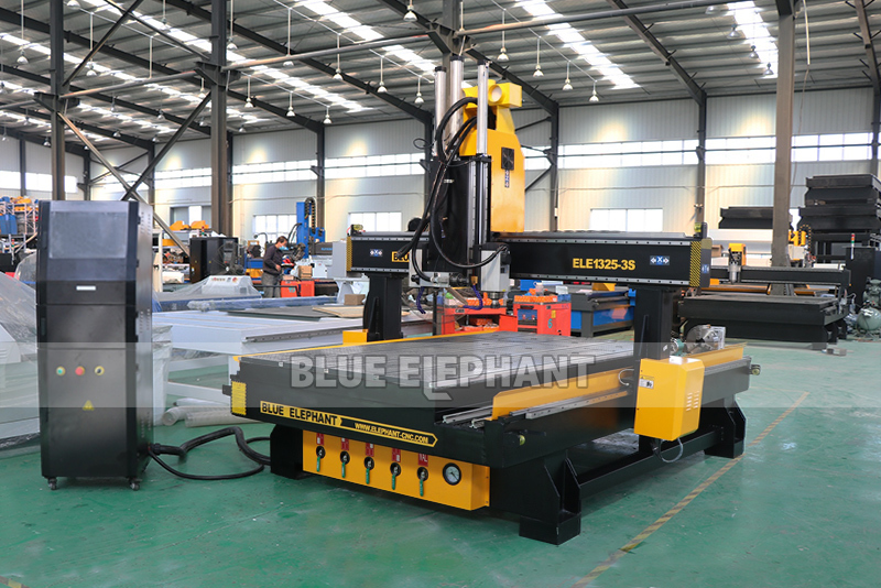 Metal Discount Price 1325 3 Spindles Woodworking Machine With Dust Collector