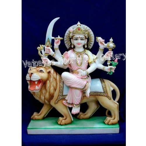 मार्बल दुर्गा मूर्ती