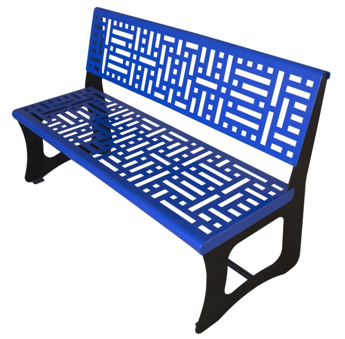 Laser Cutting Garden Bench