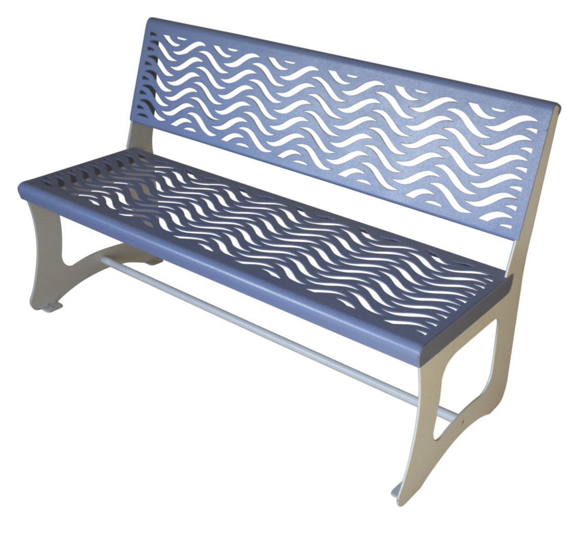 Laser Cutting Garden Bench