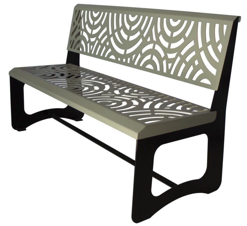 Laser Cutting Garden Bench