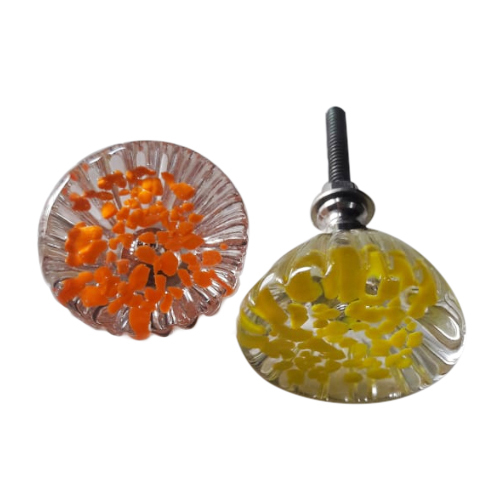 सजावटी ग्लास डोर नॉब