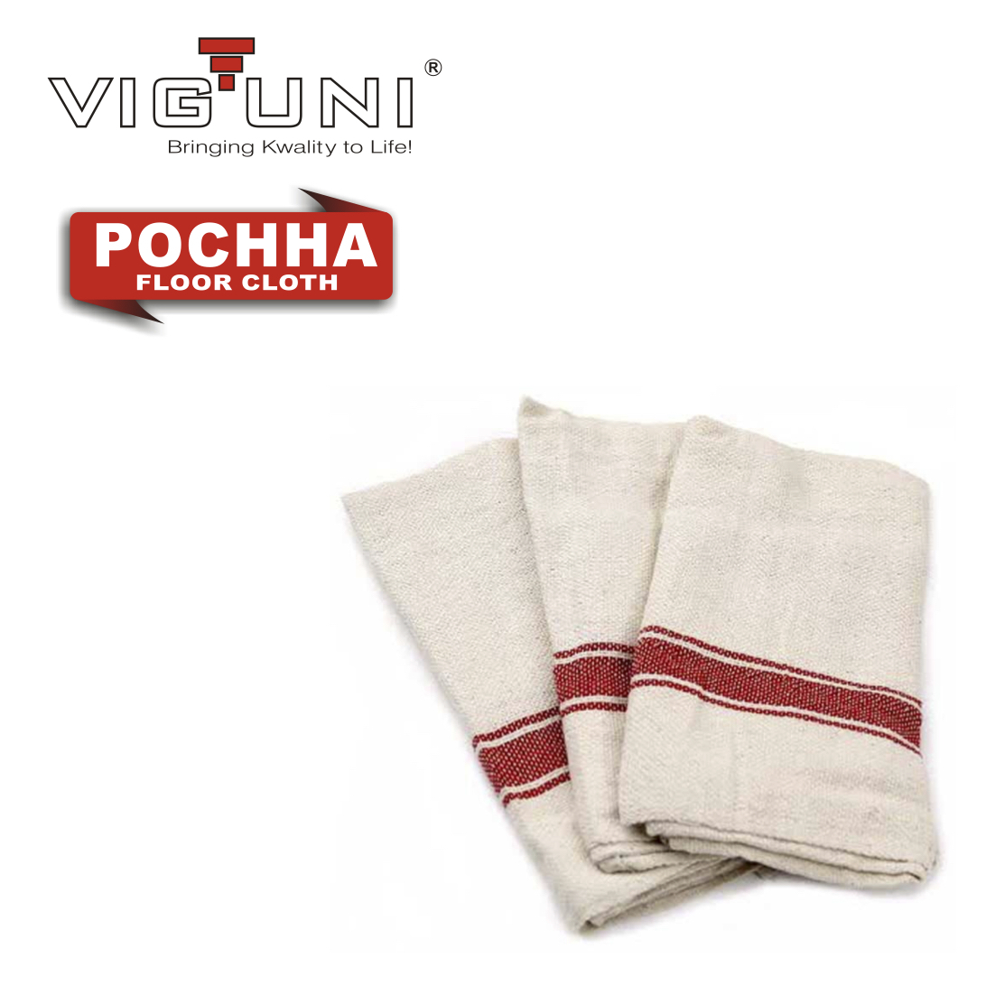 Cotton Fabric Pochha (Floor Duster) - 24"