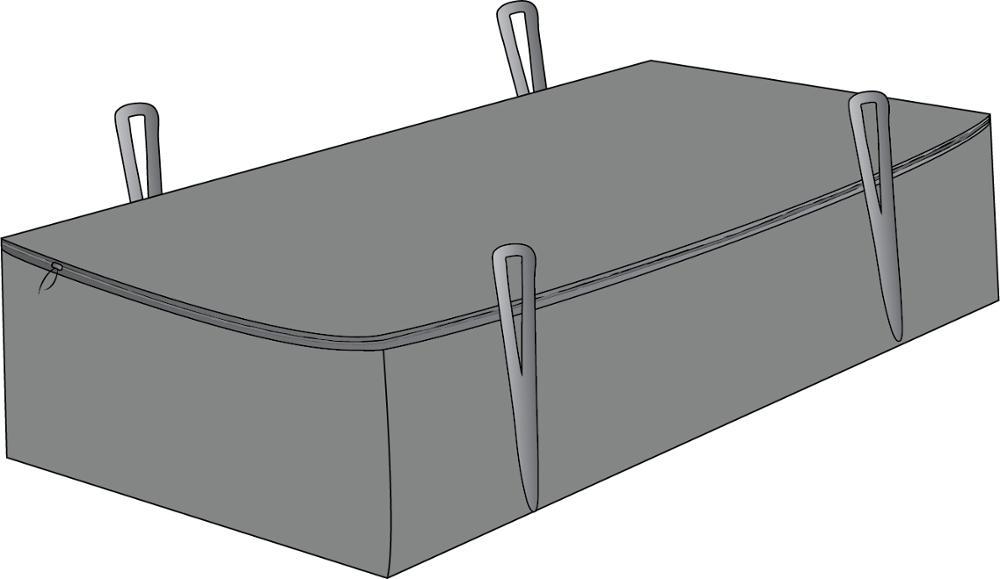 Jumbo Bag - Polypropylene, Variable Dimensions, 1000kg Capacity | Customizable, Durable, Space-saving, Versatile, Un Certified
