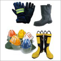 सुरक्षित वस्त्र बूट, हेलमेट, दस्ताने, आग प्रतिरोधी