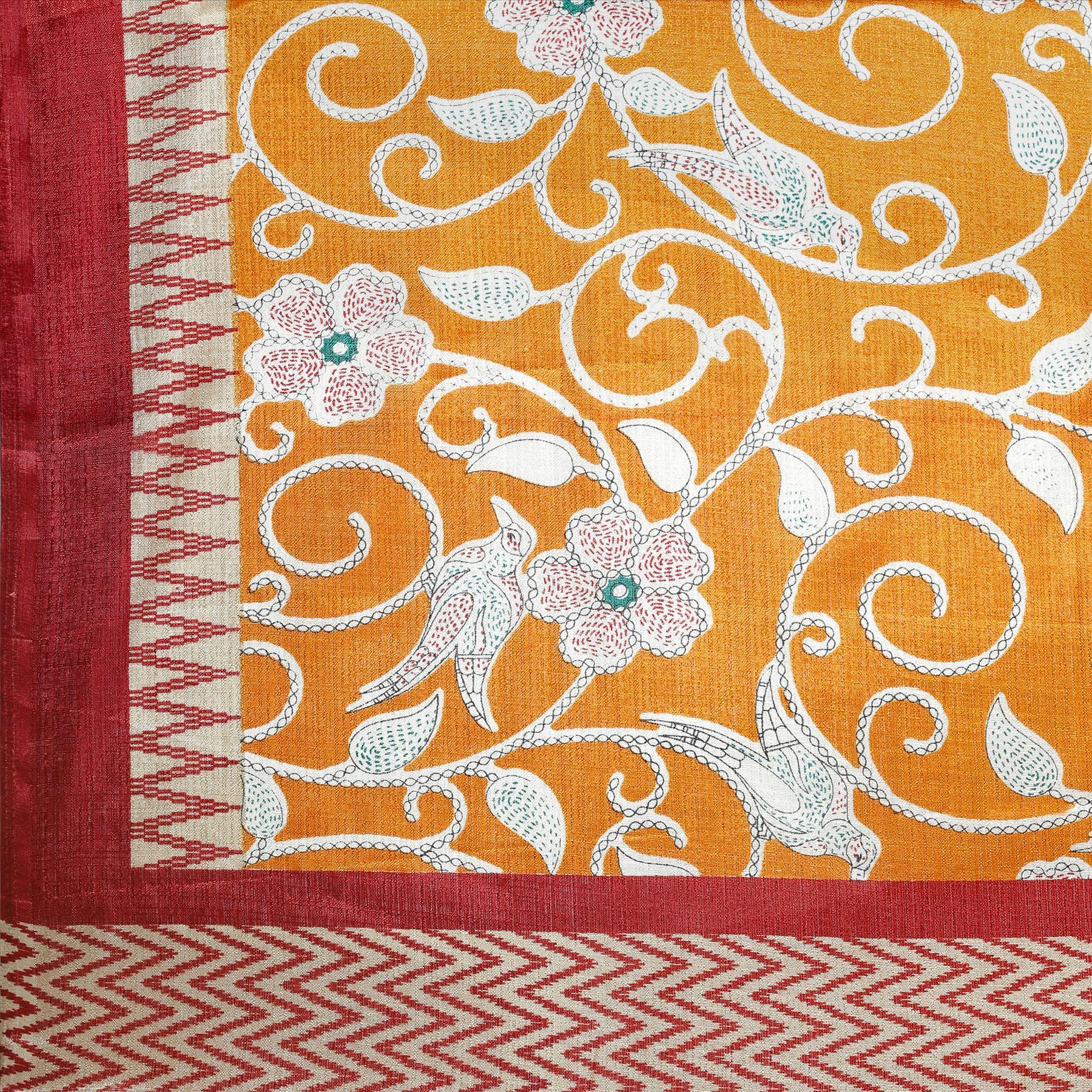 Summer Printed Dupatta With Jhalar/ Tessals