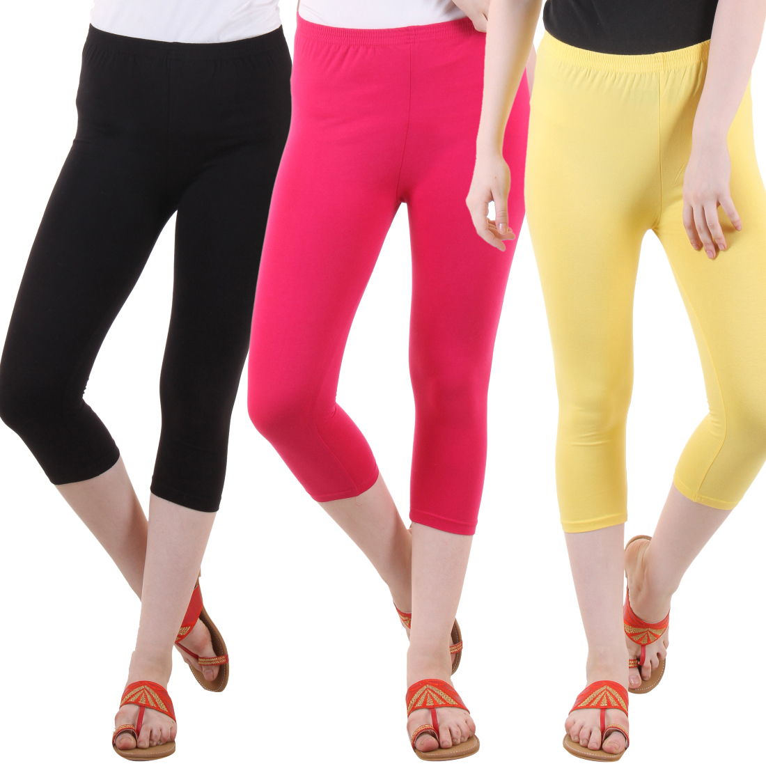 All Colors Available Womens Capri