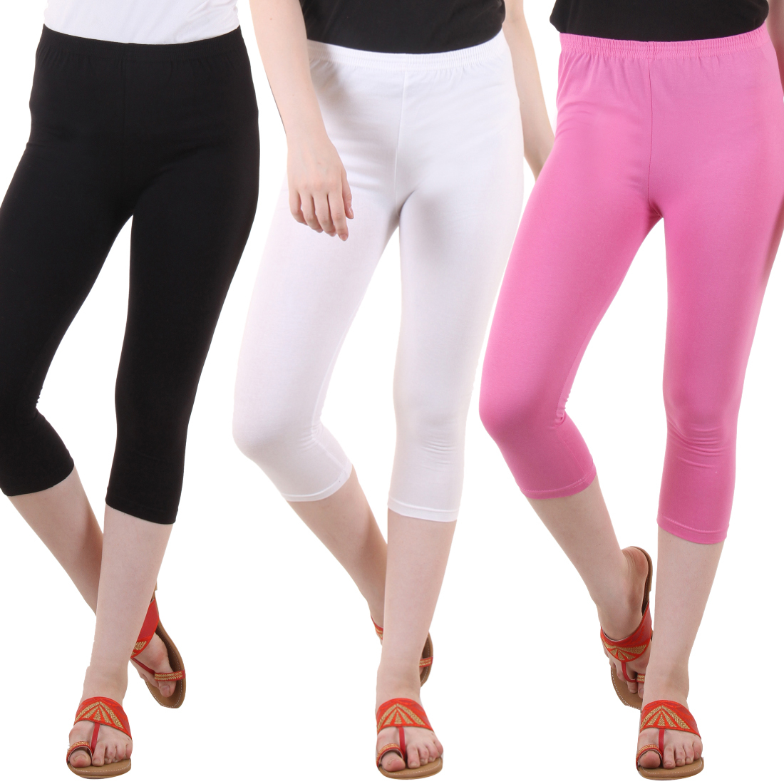 All Colors Available Womens Capri