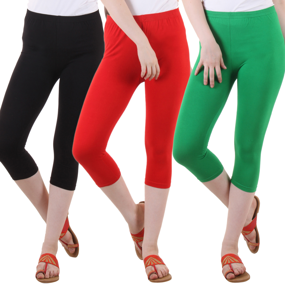 All Colors Available Womens Capri