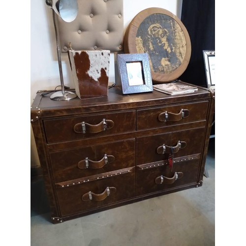 Leather Chest Drawer