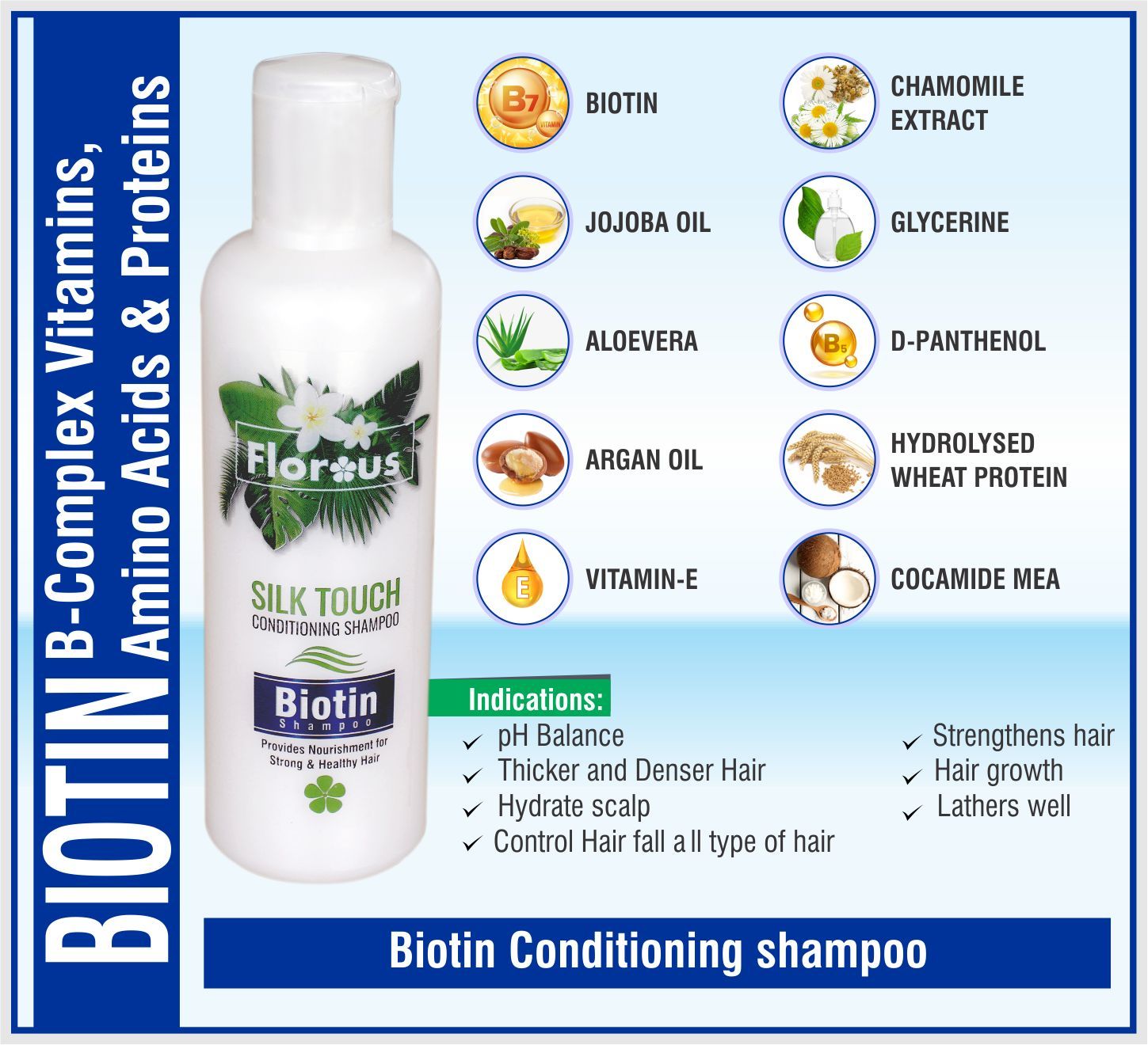 Strengthens Hair + Thicker And Denser Hair + Hair Growth + Hydrate Scalp + Lathers Well + Control Hair Fall All Type Of Hair Cream