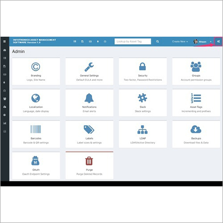 इन्फोट्रोनिक्स एसेट प्रबंधन प्रणाली