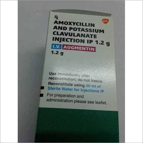Liquid Amoxycillin  & Potassiumclavulanate Injection