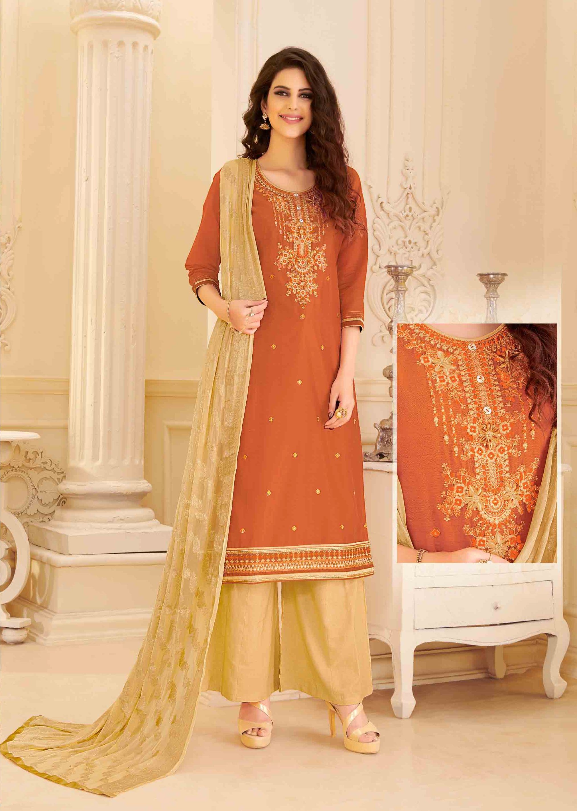 Salwar Suit Decoration Material: Laces