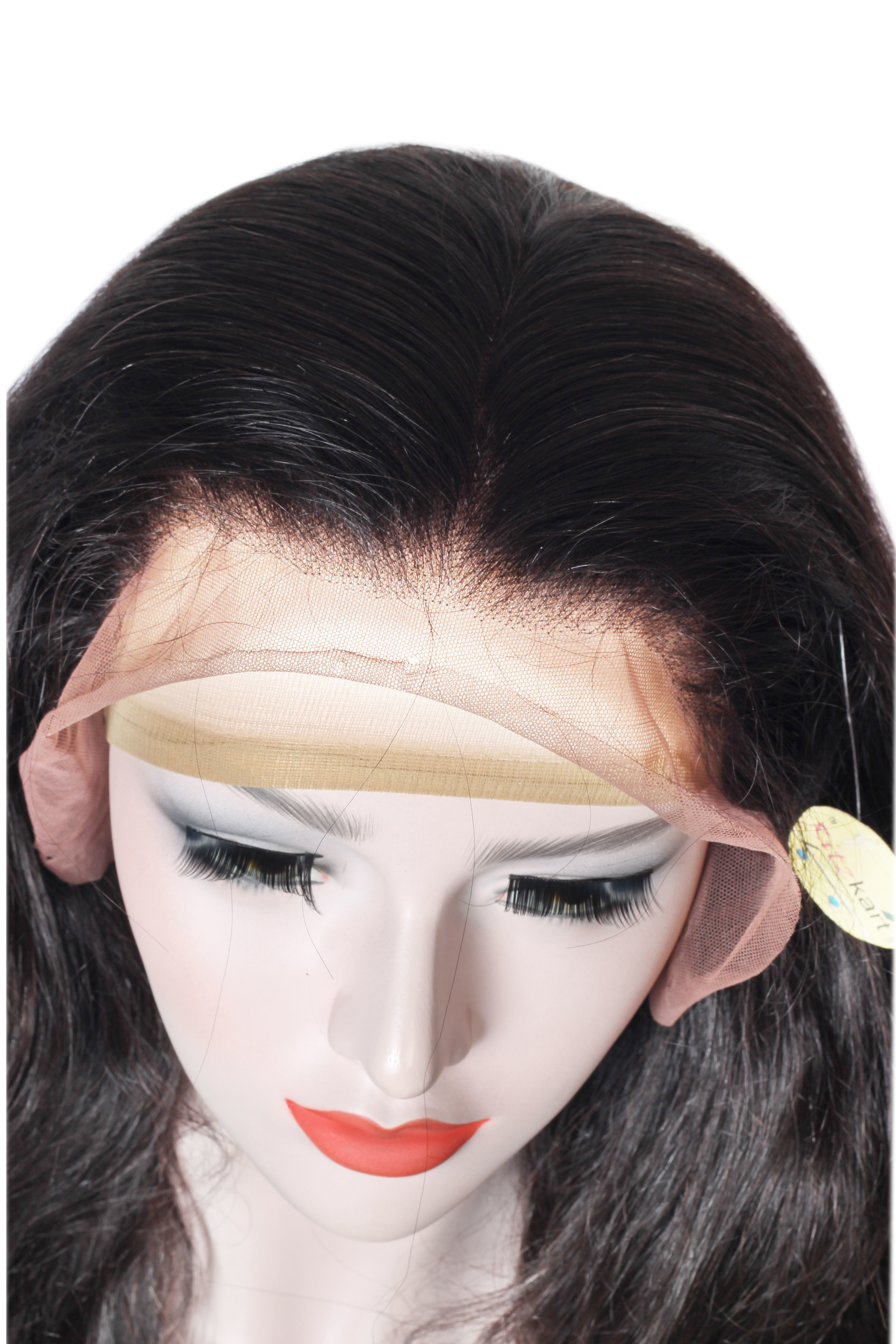 Black Women Hair Wig 100% Remy Human Hair Front Lace Wig Natural Black/dark Brown Women Wig