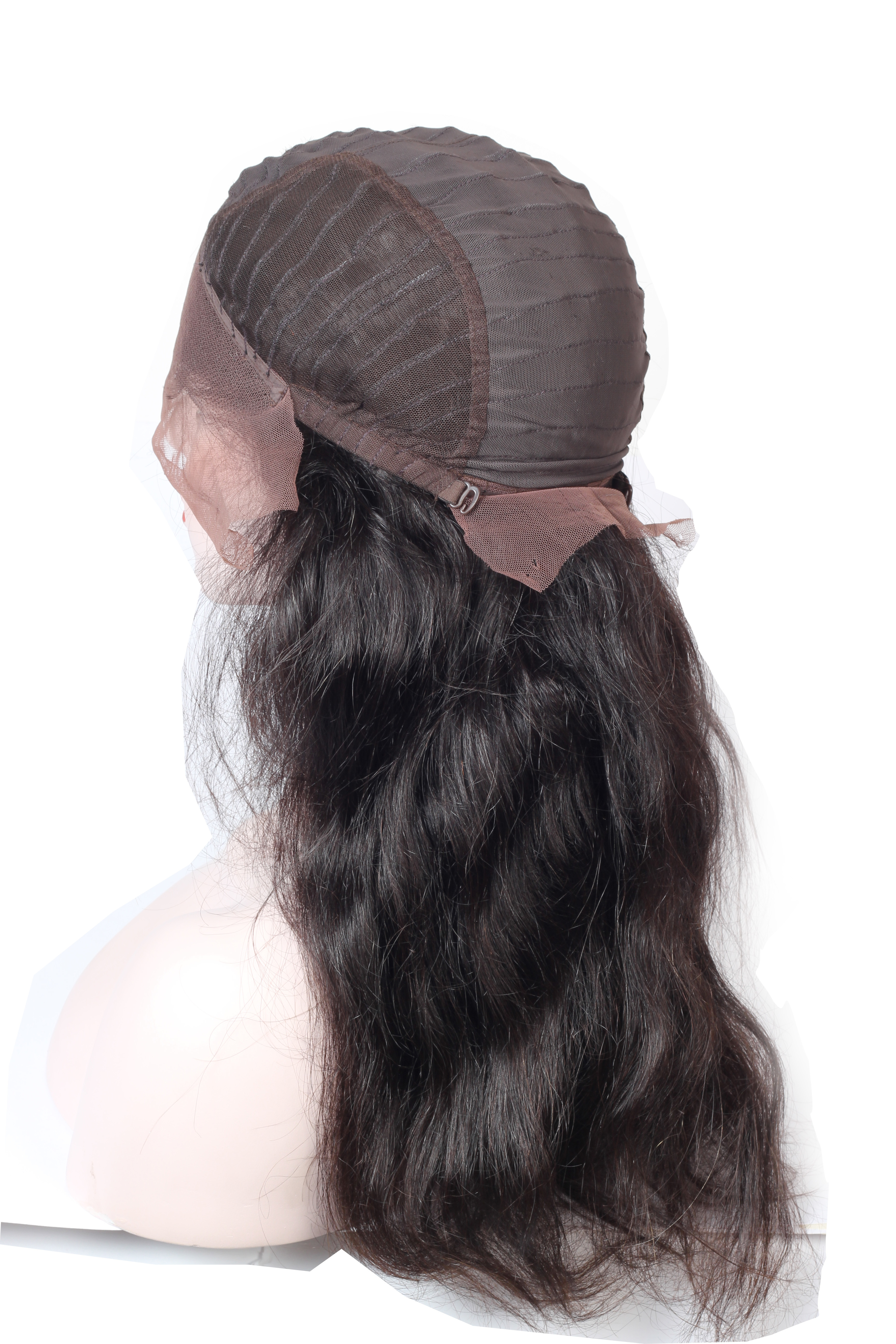Black Women Hair Wig 100% Remy Human Hair Front Lace Wig Natural Black/dark Brown Women Wig