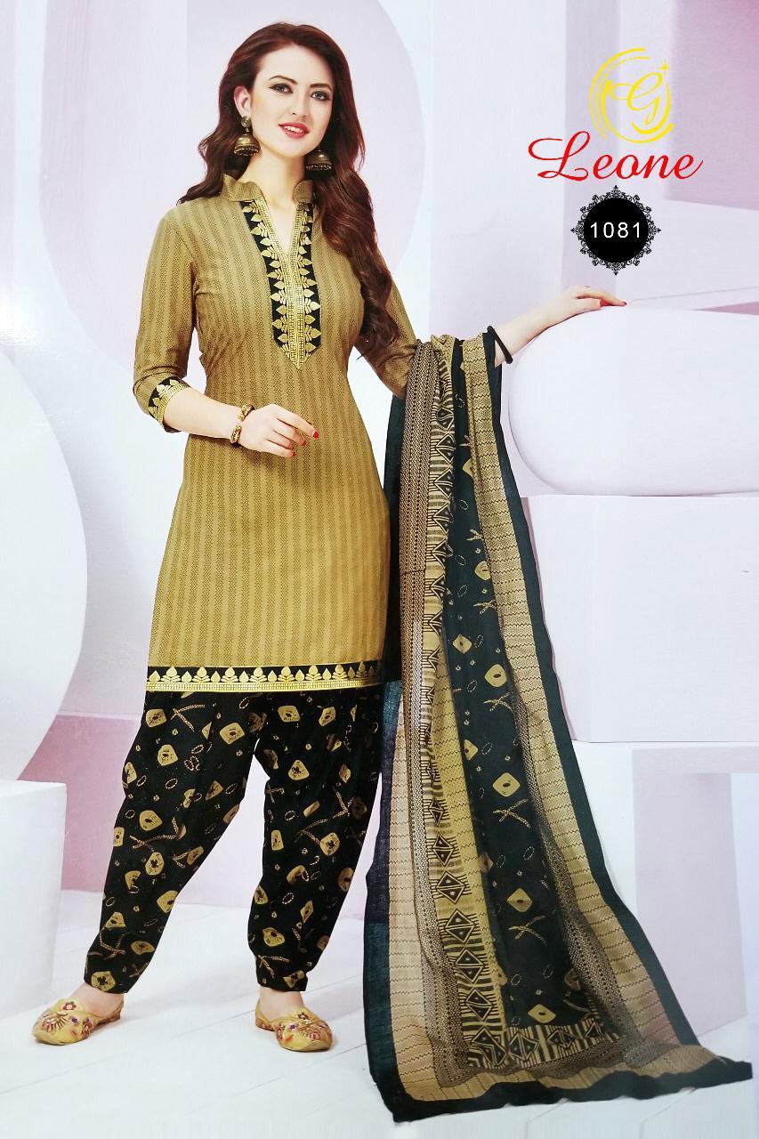 Fancy Synthetic Dress Material - Cotton Blend, Top-2.30mtr, Bottom-2.10mtr, Dupatta-2.10mtr | Casual Ethnic Wear, Full Sleeves, Washable, Printed Pattern