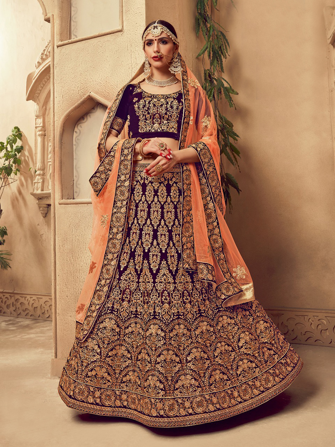 As Per Image Bridal Lehenga Choli