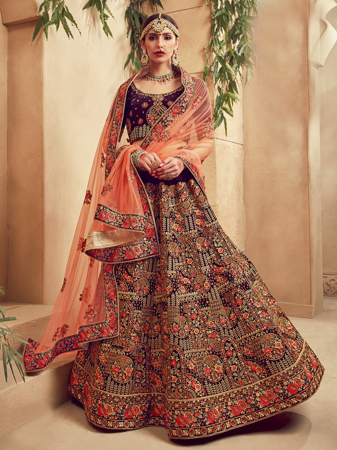 As Per Image Bridal Lehenga Choli