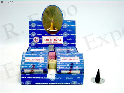 सत्य नाग चंपा अगरबत्ती कोन