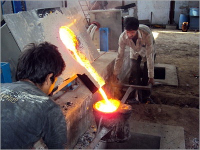 इंडक्शन ताप भट्टी