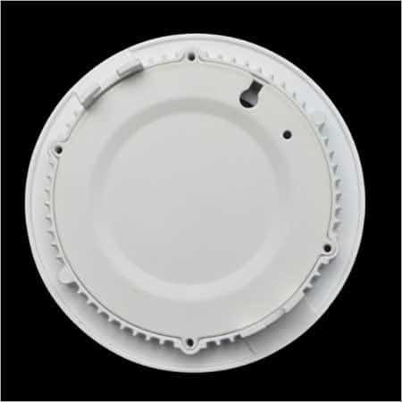 Slim Round Panel - Plastic, Multiple Sizes Available, White Color, 190-220 Volt Input, Corrosion Resistant Design, Dimensional Stability
