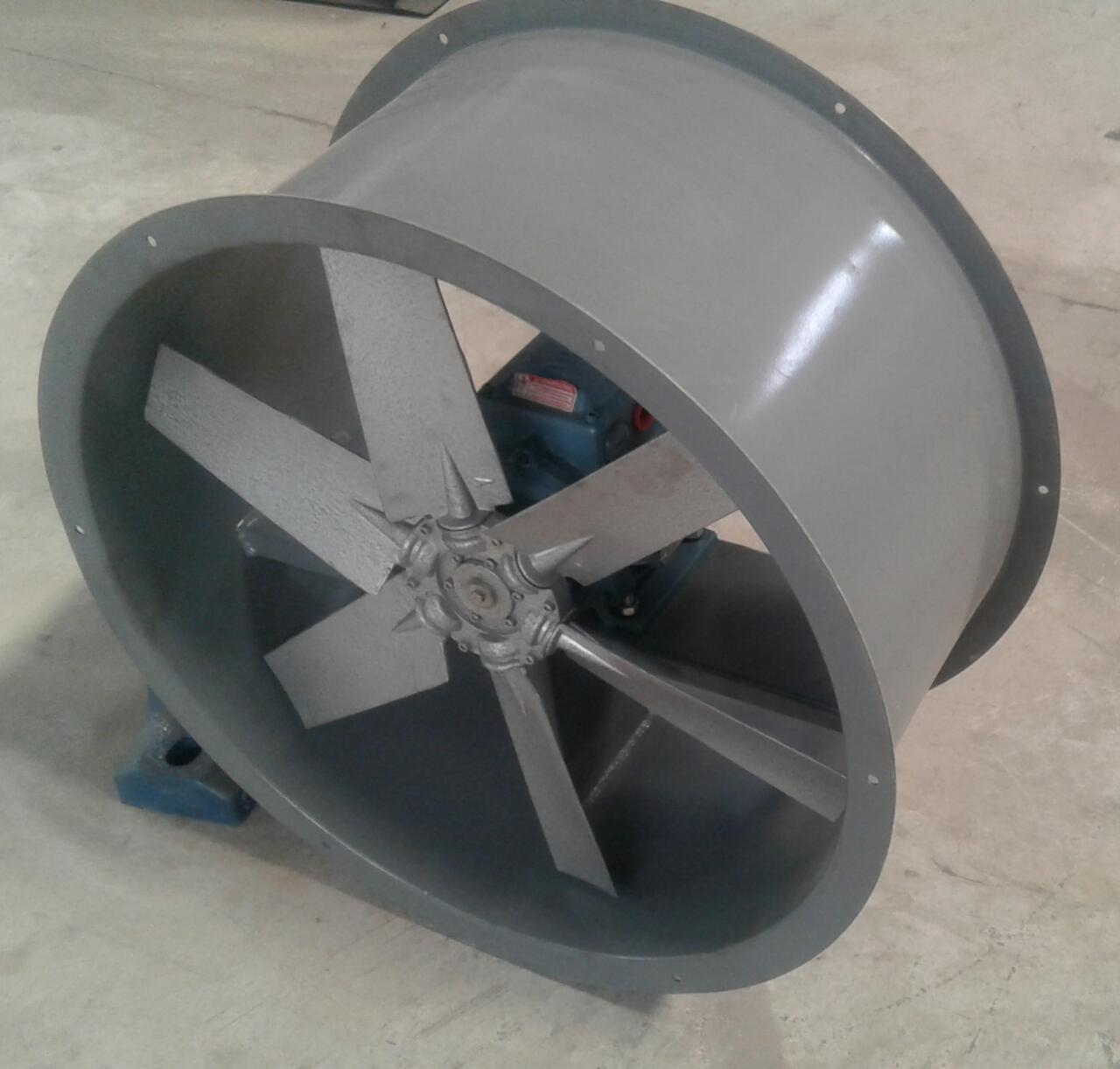 Axial Flow Fans - Cast Iron & Aluminum, Size Range 300 Mm To 1600 Mm | 8 Blade Impeller, Low Power Consumption, Easy Installation, Variable Pitch Options, Durable And Corrosion-resistant