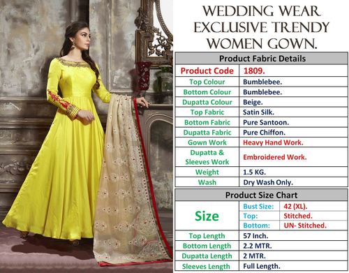 WEDDING WEAR EXCLUSIVE TRENDY GOWNS