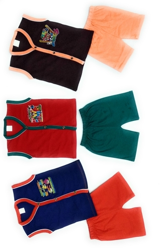 Kids Sleeveless Plain Baba Suit Age Group: 0-18 Months
