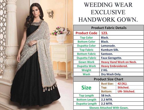 WEDDING WEAR EXCLUSIVE HANDWORK GOWNS