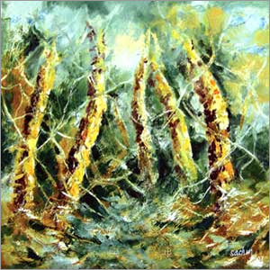 Roots Oil Painting