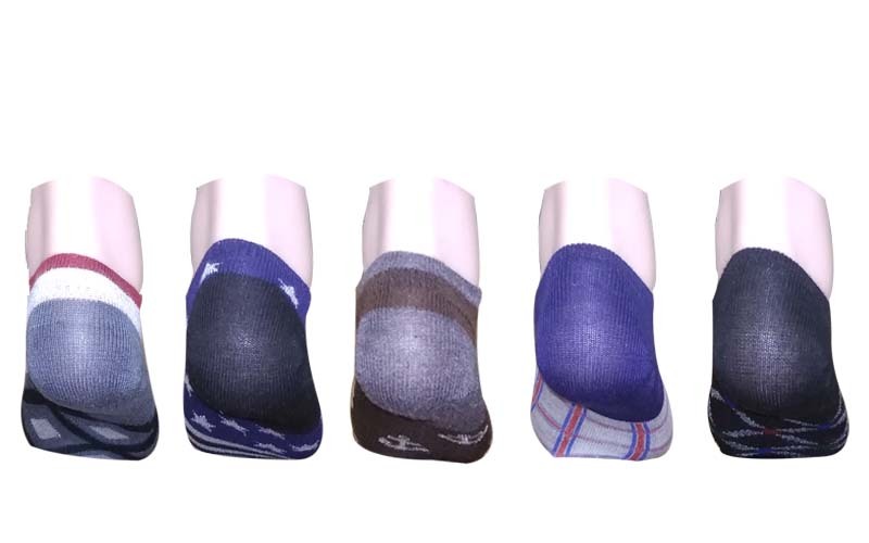 Designer Multi Color Loafer Socks