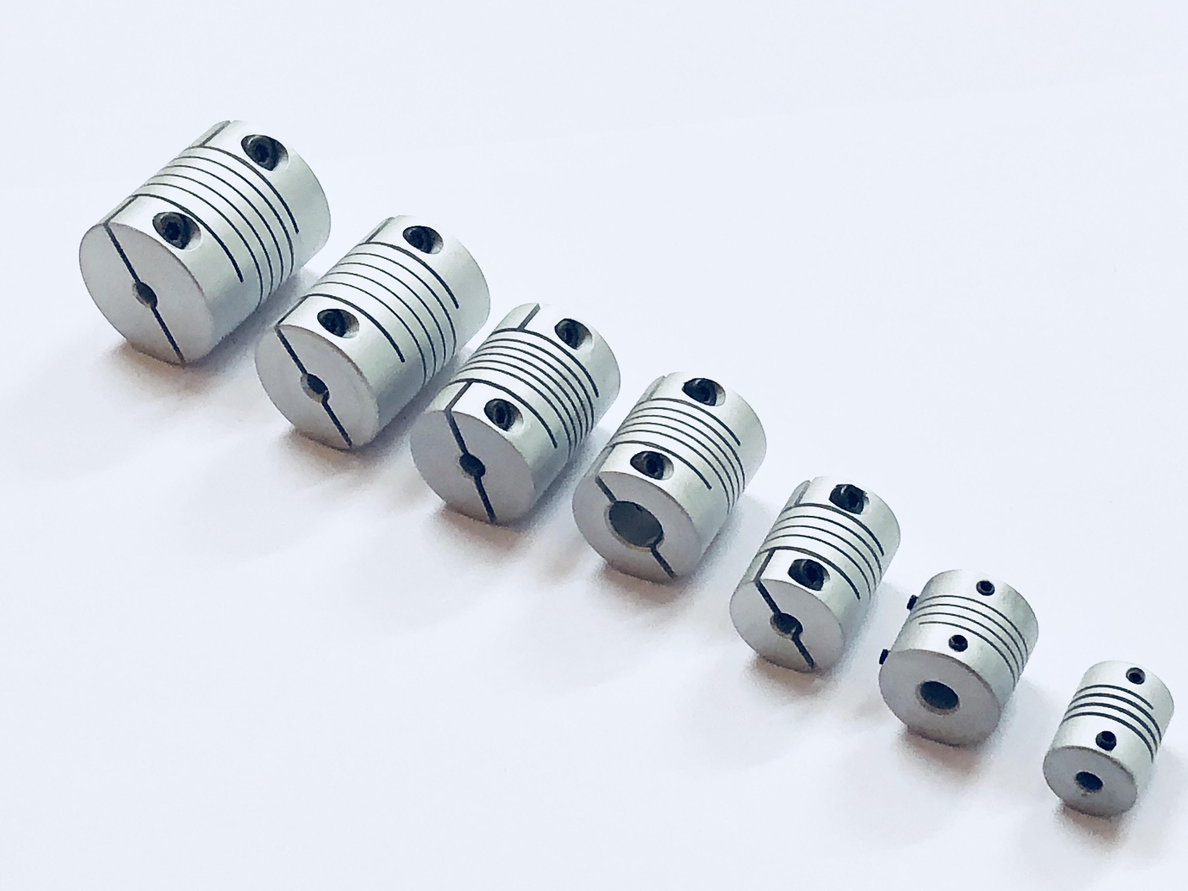 Encoder Coupling - Aluminum Alloy, Inner Diameter: 5mm To 55mm, Outer Diameter: 10mm To 112mm | Designed For Servo Motor And Cnc Machine, Anodized Surface, Disc Structure, Round Shape
