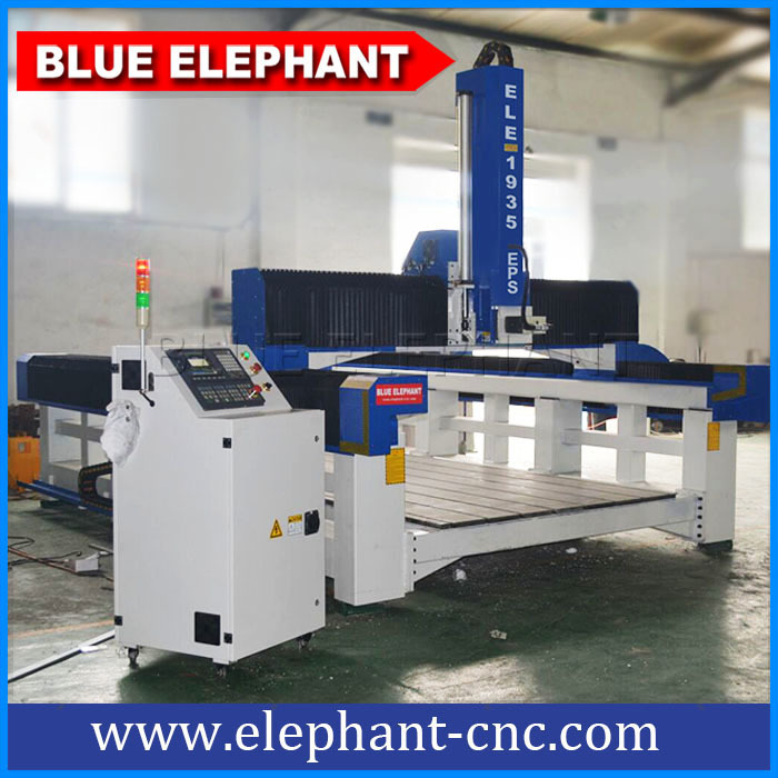 1935 Styrofoam 4 Axis Cnc Wood Router Engraver Machine , Cnc Machine 4 Axis Mould Foam Dimension(l*w*h): 2860x3500x1450 Mm Millimeter (Mm)