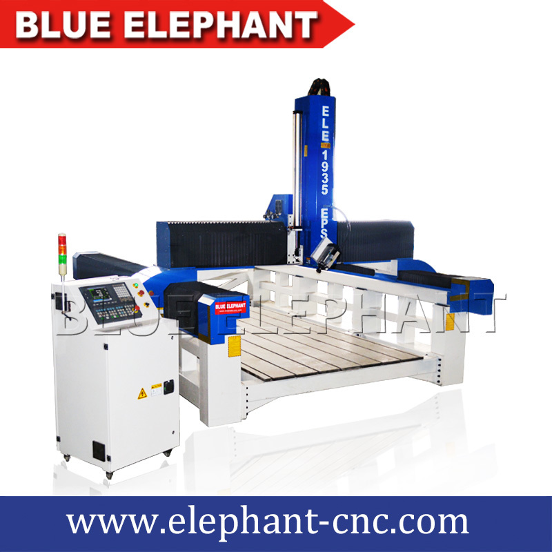 1935 Styrofoam 4 Axis Cnc Wood Router Engraver Machine , Cnc Machine 4 Axis Mould Foam Dimension(l*w*h): 2860x3500x1450 Mm Millimeter (Mm)