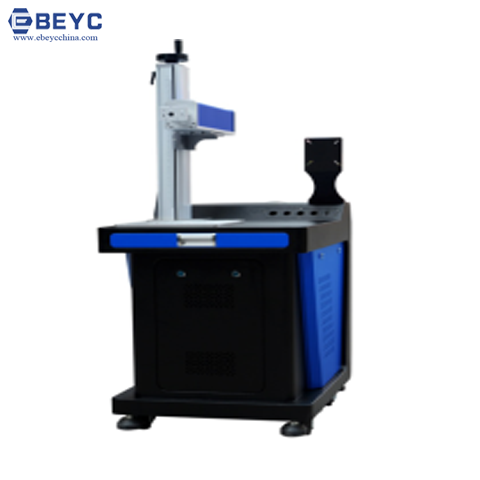 Metal Business Card Laser Marking Machine - Model Ls-fdba-20, 50-100w Output Power, 650*850*1480mm Dimensions, 0.002mm Accuracy, Air Cooling, 2-year Warranty